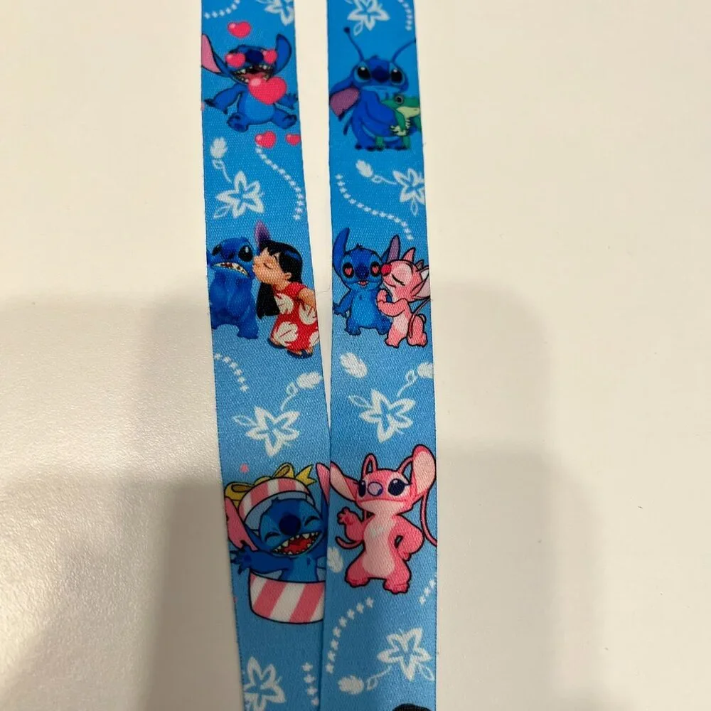 DISNEY’s “Lilo, Stitch &‎ Angel” Pin Trading Lanyard (NEW & SO CUTE!)